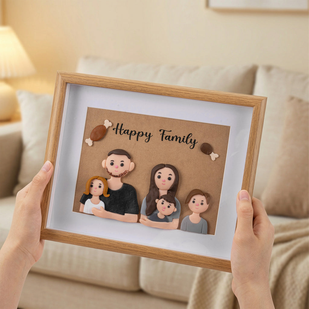 Custom Clay Portrait Photo Frame – iDooodle