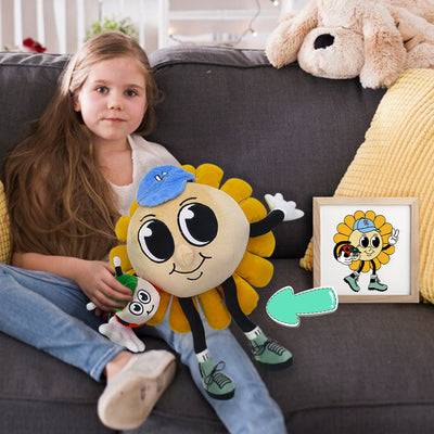 
            Turn Kid's Drawings into Plushies