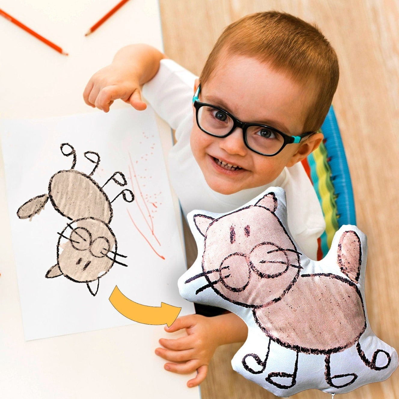 Turn Drawing into Pillows