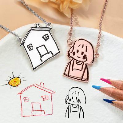 Turn Drawings into Necklace