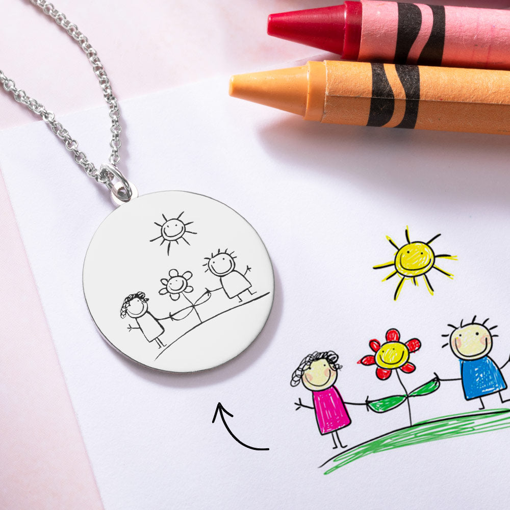 Transformez des dessins en collier pour enfants - iDooodle